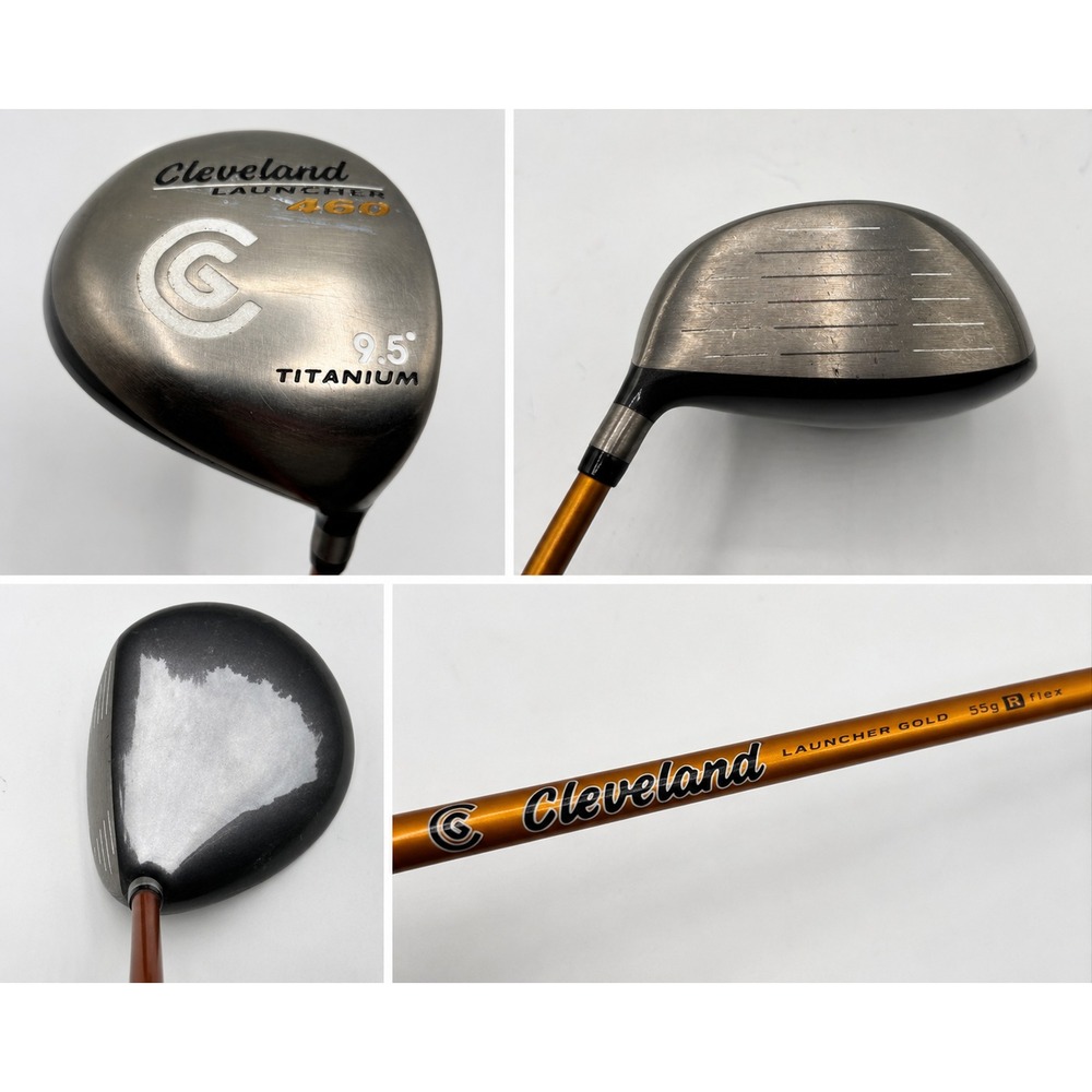 Cleveland Launcher 460 Titanium Driver 9.5° Mens RH Regular Graphite Golf Club